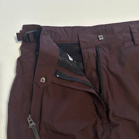 Bonfire Vaporlite Snowboarding Pants Womens Large Silver Series Maroon Winter - Picture 4 of 10